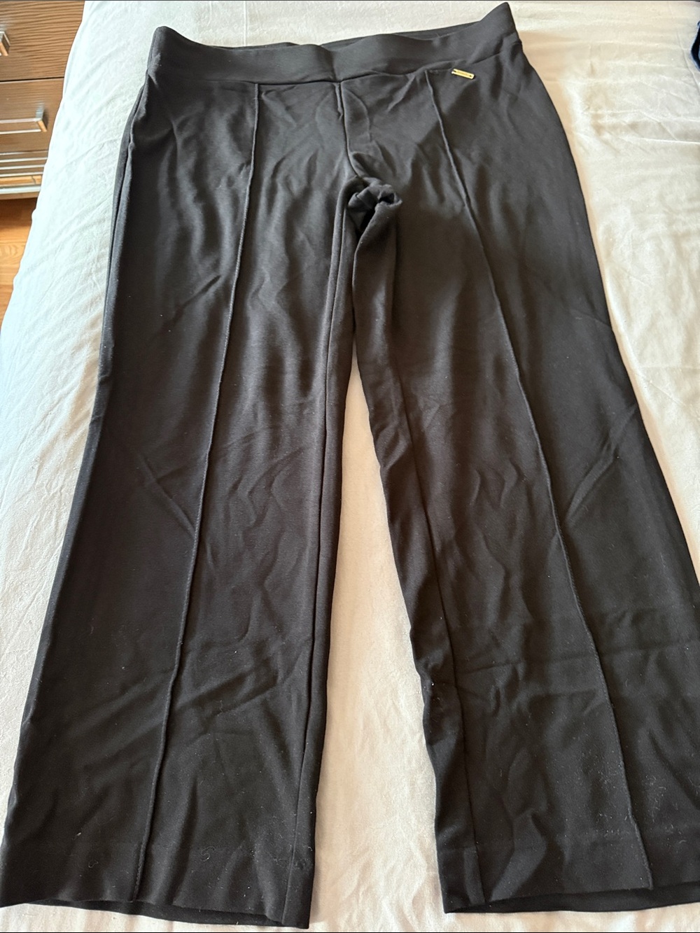 Jones New York Black Straight-Leg Men's Dress Pants